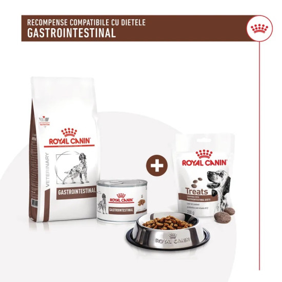 Royal Canin Gastrointestinal Snacks – Recompense Funcționale pentru Câini cu Probleme Digestive, 230 g
